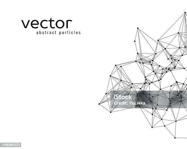 Abstract Particles Vector Vector Abstract Particles Stock Illustration - Download Image Now ...
