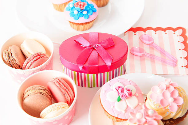 istock delicious dessert table for big party 496384640