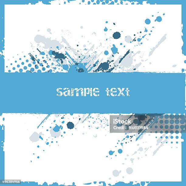 Blue Abstract Splash Abstract Blue Splash Vector Illustration Stock Illustration - Download ...