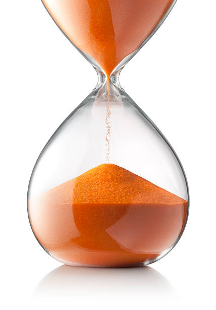 Hourglass Hourglass. half past stock pictures, royalty-free photos & images