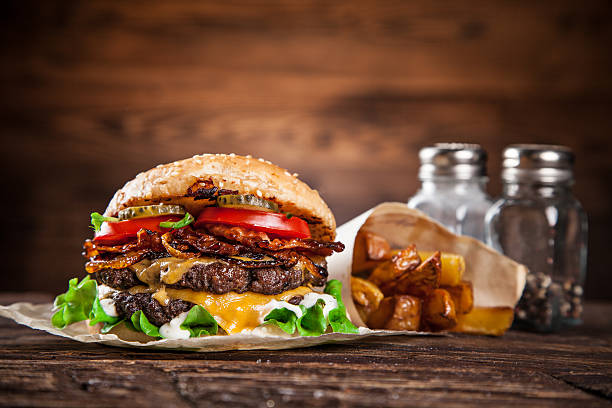 istock Delicious hamburgers 496388550