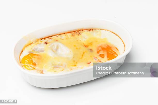 Baked Egg Stock Photo - Download Image Now - Bacon, Baked, Breakfast