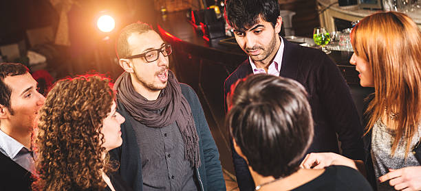 istock People talking on the club 496396203