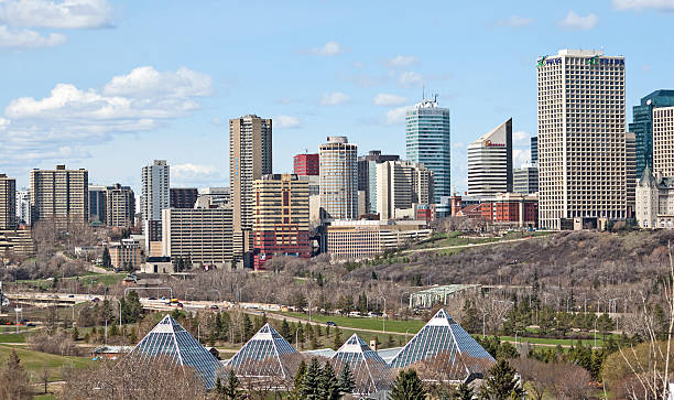 istock Edmonton Cityscape in Winter 496397289
