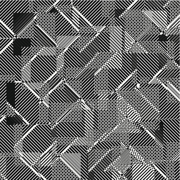abstract black and white stripe pattern background abstract black and white stripe pattern background for design.(ai eps10 with transparency effect) cool easy designs stock illustrations