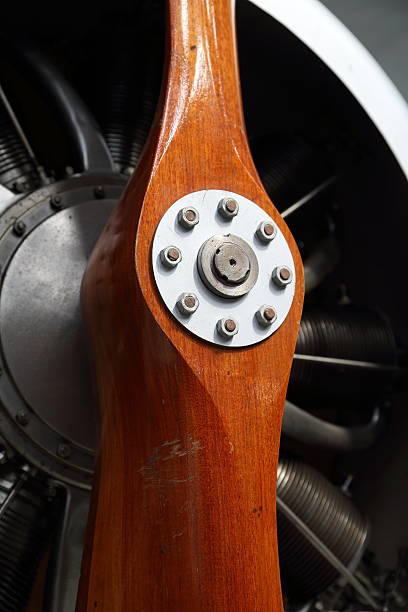 istock Vintage Airplane and propeller 496398611