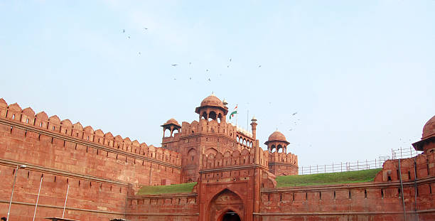 istock Red fort, New Delhi - Stock Image 496398765