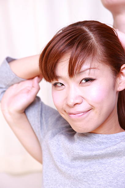 istock Japanese Woman Getting Thai Massage 496401773