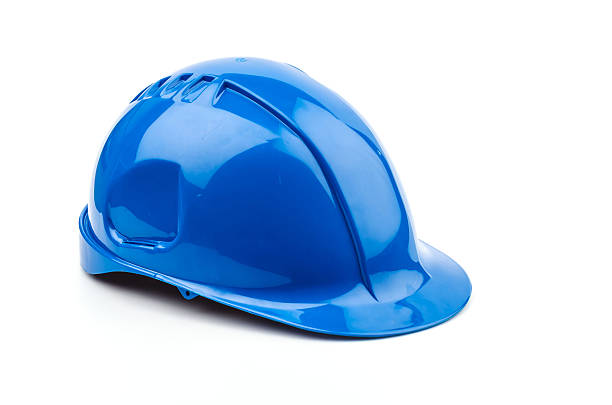 istock Isolated safety helmet hat 496402365