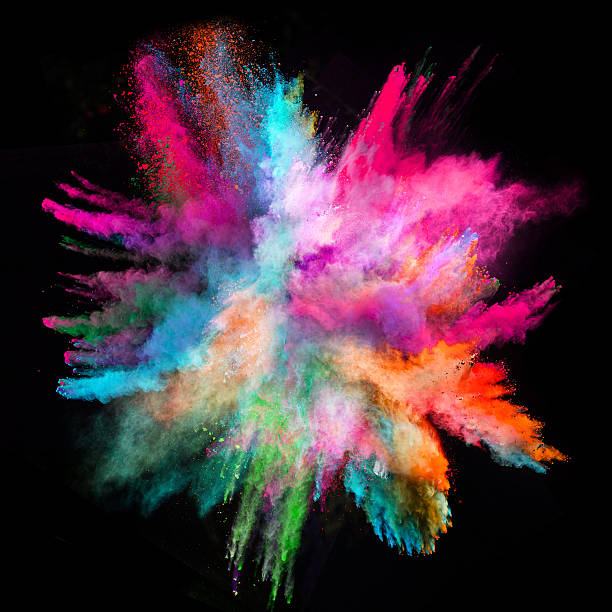istock launched colorful powder 496404218