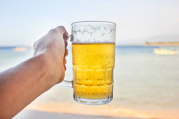 istock Cheers-toasting on the beach 496404506