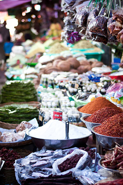 istock Spices at an Asian market 496409414