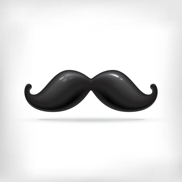 illustrations, cliparts, dessins animés et icônes de dessin animé drôle vintage de la moustache. - mustache