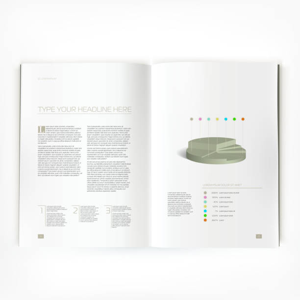 Magazine Spreadsheet Example Spreadsheet Blank stock vectors - iStock