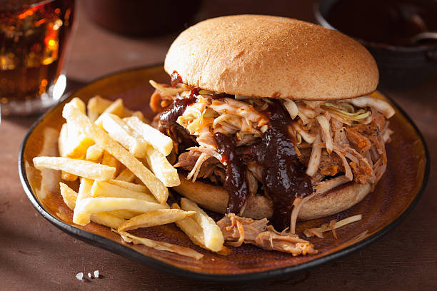 istock homemade pulled pork burger with coleslaw and bbq sauce 496414212