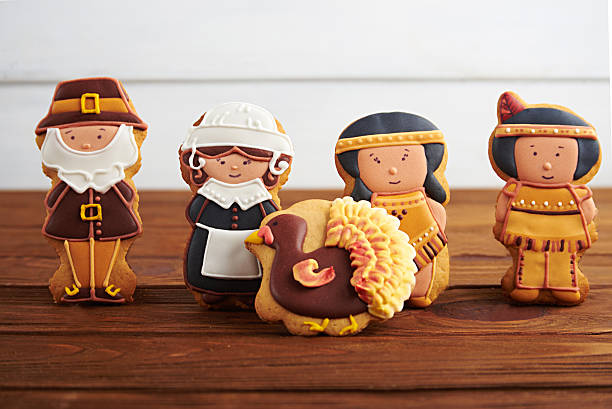 istock Thanksgiving sweets on a wooden background 496416118