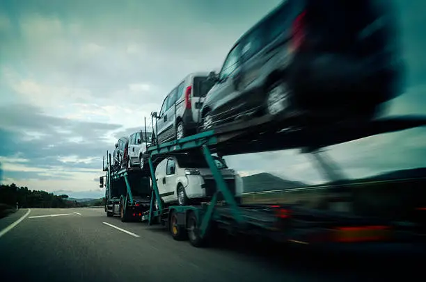 Photo of Car carrier trailer