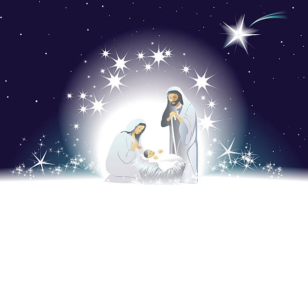 Nativity Scene With Holy Family Stock Illustration - Download Image Now - Nativity Scene, Christmas, Jesus Christ - iStock Nativity Scene With Holy Family Stock Illustration - Download Image Now - Nativity Scene, Christmas, Jesus Christ - iStock
