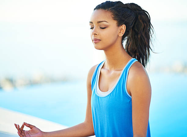 istock Meditation is her wellness secret 496431714