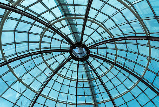 istock Glass roof dome 496434022