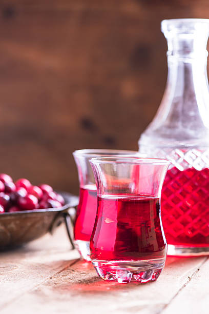 istock Homemade winter festive cranberry drink 496436208