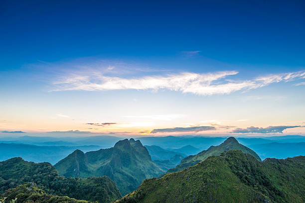 istock Colorful summer landscape sub alpine during sunset 496437800