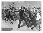 The shooting of president Garfield