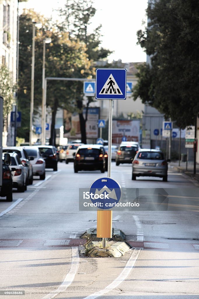Pedastrian's crossing The pedastrian's crossing on a street of the city 2015 Stock Photo
