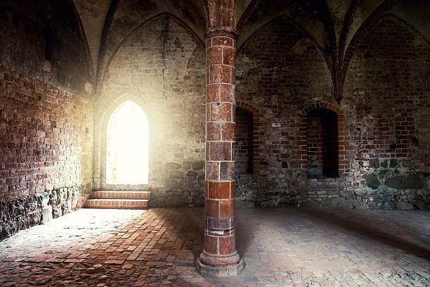 old room  in an old monastery