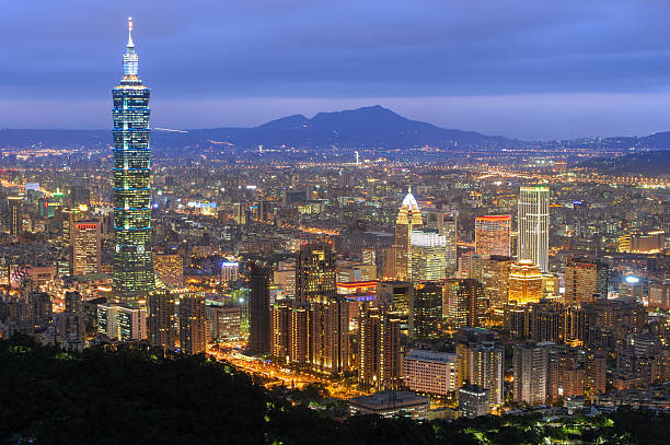 istock Skyline of Taipei city 496440586