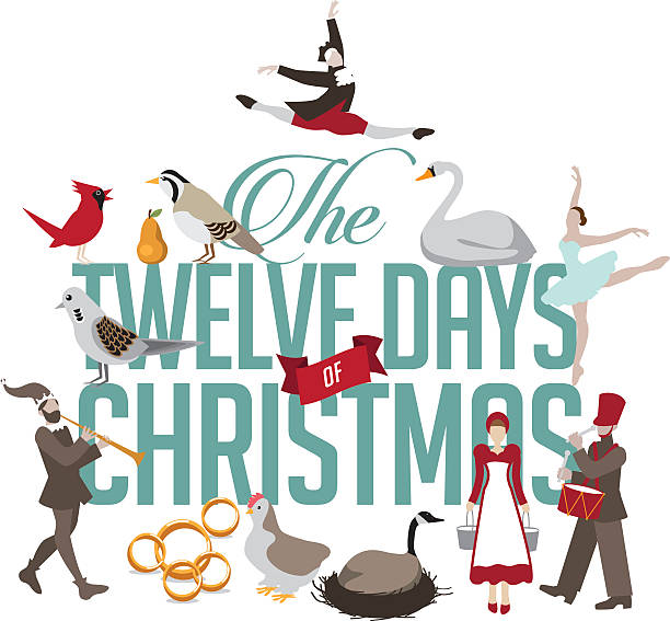 510+ The Twelve Days Of Christmas Stock Illustrations, Royalty-Free Vector  Graphics & Clip Art - iStock