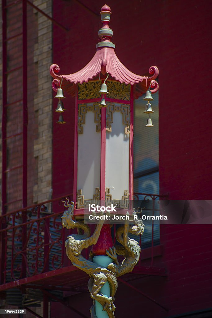 San Francisco_China Town Asian Culture Stock Photo