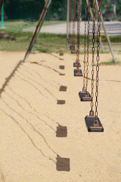 istock Swings in the park 496444301