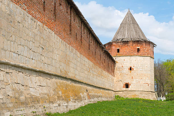 istock Tower of medieval fortress (Kremlin). 496445083