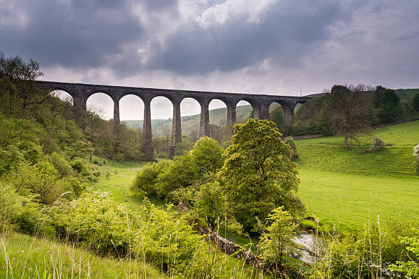 Smardale Viaduct stock photo