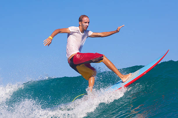 istock Surfing a Wave. Bali Island. Indonesia. 496447965