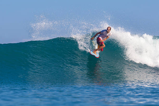 istock Surfing a Wave. Bali Island. Indonesia. 496447989