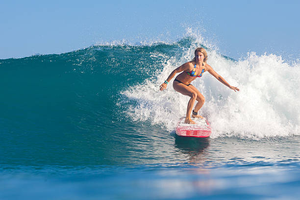 istock Surfing a Wave. Bali Island. Indonesia. 496448005