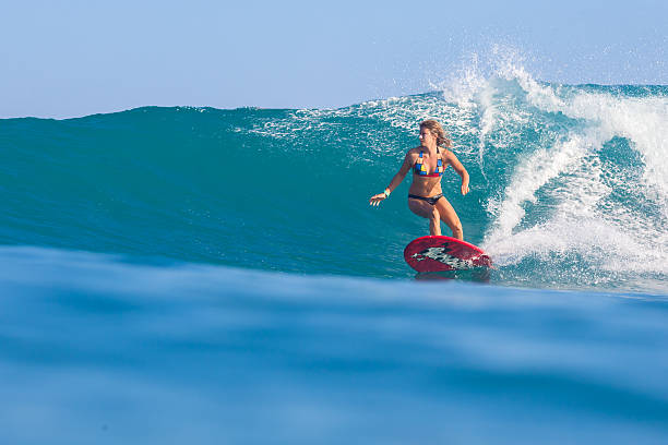 istock Surfing a Wave. Bali Island. Indonesia. 496448013