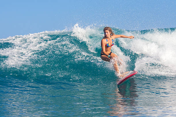 istock Surfing a Wave. Bali Island. Indonesia. 496448029