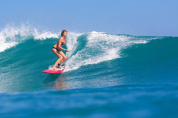istock Surfing a Wave. Bali Island. Indonesia. 496448037
