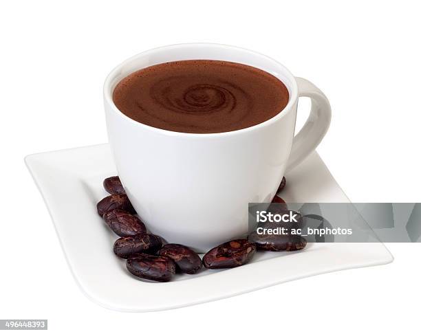 Chocolate Caliente Foto de stock y más banco de imágenes de Chocolate caliente - Chocolate caliente, Platillo, Recortable