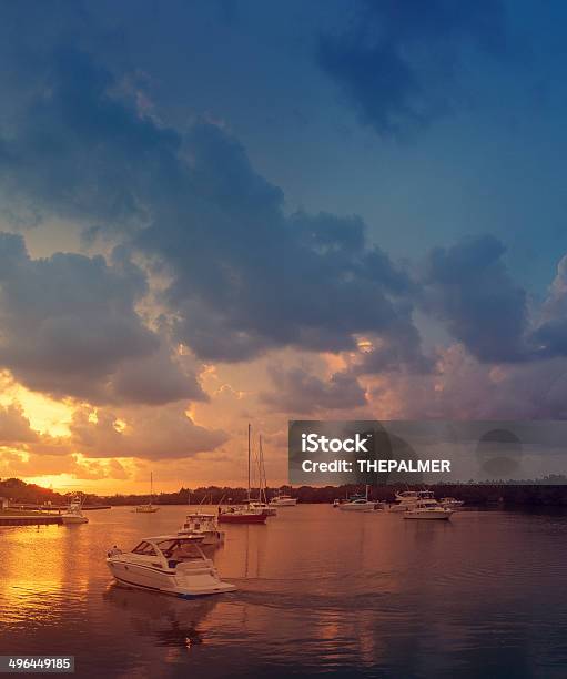 Bill Baggs Cape Florida State Park Stockfoto und mehr Bilder von Segeljacht - Segeljacht, Sonnenuntergang, Abenddämmerung