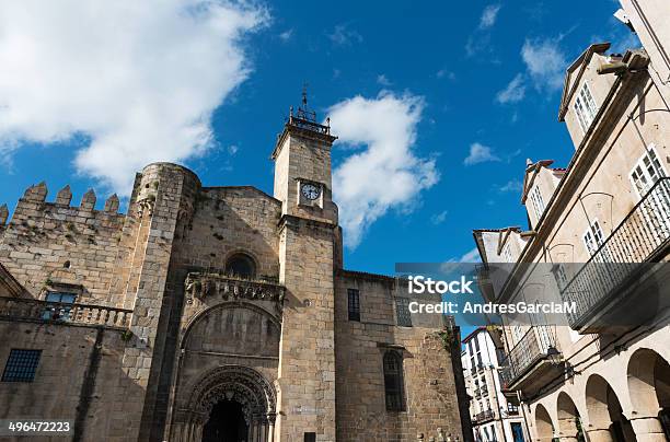 Sala Romanesque Catedral De Ourense España Foto de stock y más banco de imágenes de Aire libre - Aire libre, Antiguo, Arquitectura