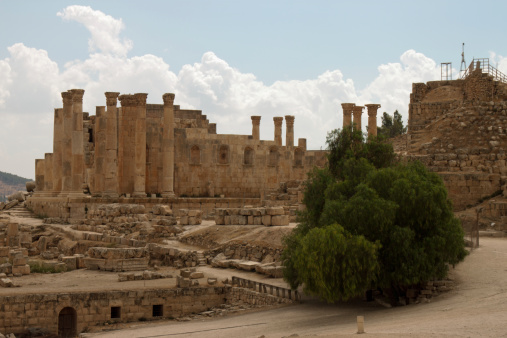 ancient theater in Acropolis Greece, Athnes