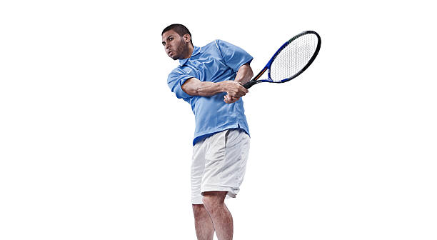 istock Male Tennis Player in Action 496473895