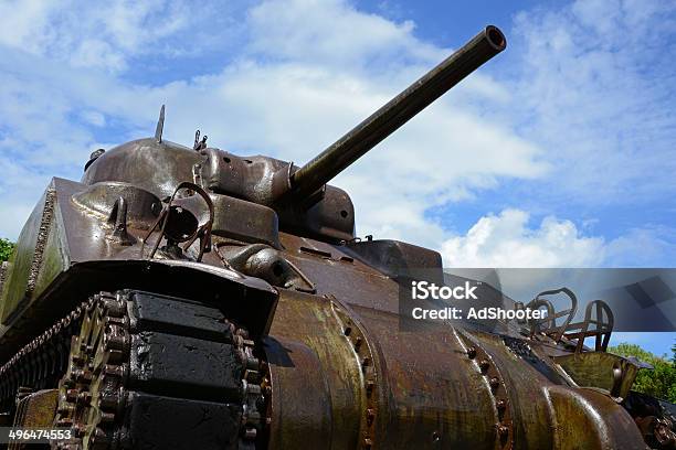 Vintage Ww2 Tank Stock Photo - Download Image Now - Armored Tank, World War II, Anti-Aircraft