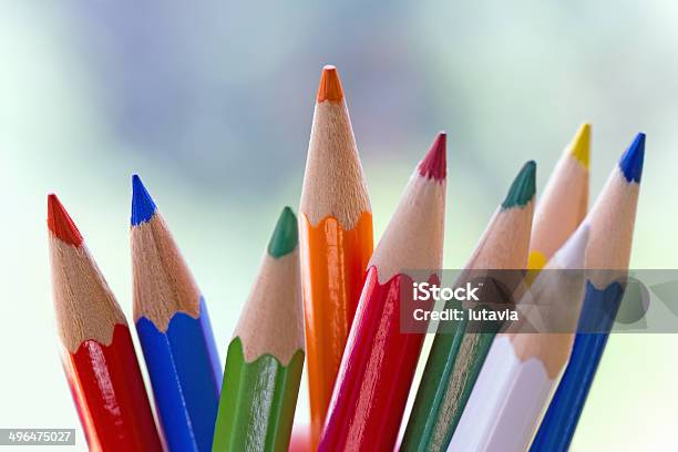 Writing Tools Stock Photo - Download Image Now - Art, Art And Craft, Close-up