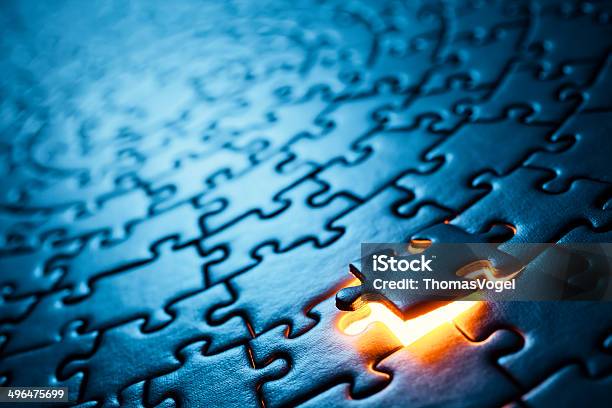 Circular Jigsaw Puzzle Stock Photo - Download Image Now - Jigsaw Piece, Jigsaw Puzzle, Connection