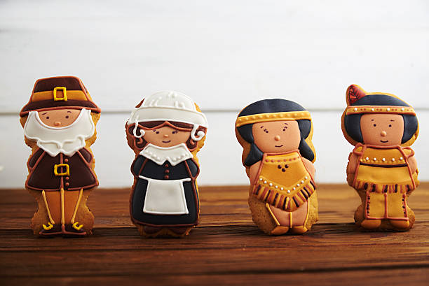 istock Thanksgiving sweets on a wooden background 496479800
